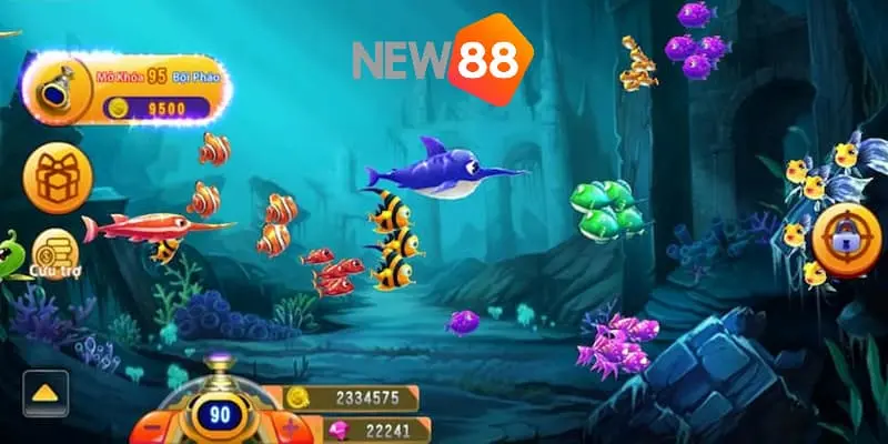 Bắn Cá Xèng NEW88 - Tựa Game Gây Sốt Cộng Đồng 2026 3 Sử dụng linh hoạt những tính năng nhà cung cấp mang đến để bắn cá thuận lợi