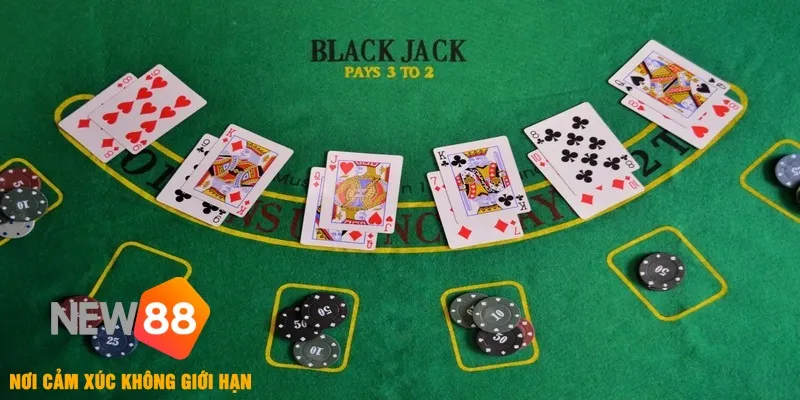 Blackjack 🎯 Luật Chơi & Quy Định Chuẩn Tại NEW88 2026 4 Quy trình chơi Blackjack New88 khá đơn giản